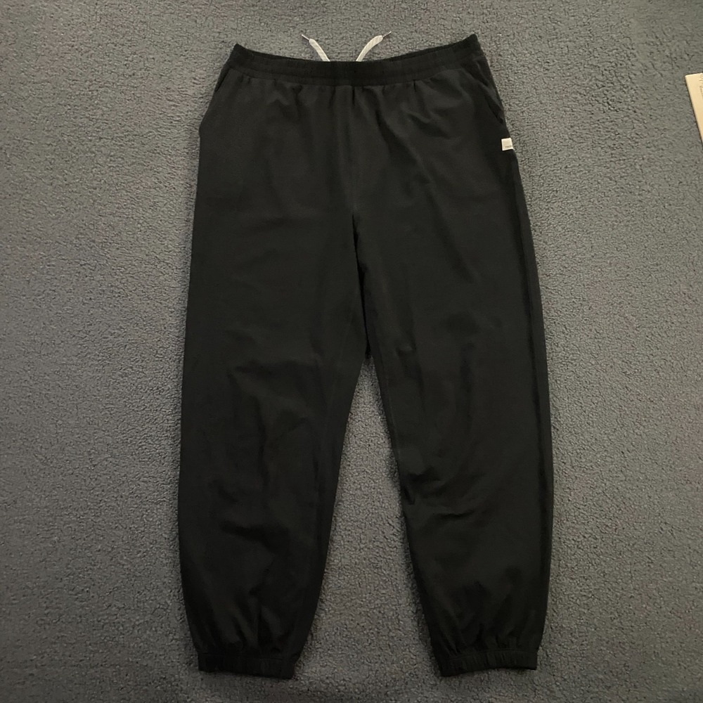 Vuori Boyfriend Sweatpant Womens XL Black Dream Knit Soft Lounge Jogger VW457